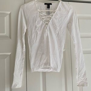 White long sleeve shirt